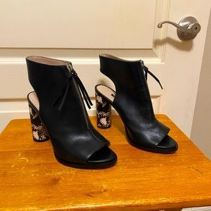 French Connection Uttara Open Toe Booties